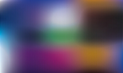 Colorful vertical stripes abstract background with blurred gradient