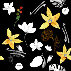 abstract floral background