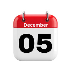 5 December Date - 5