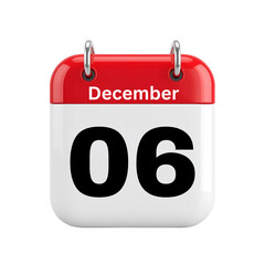 6 December Date - 6