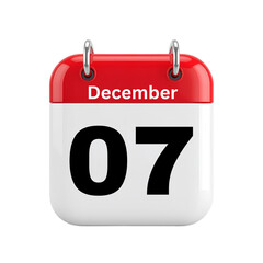 7 December Date - 7