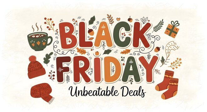 Exciting black friday unbeatable deals celebration festive holiday shopping promotion season