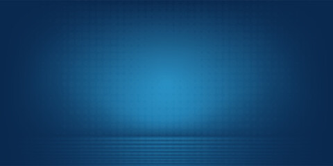 blue background, abstract wall studio room, can be used to present your product