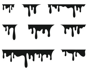 graphic, dripping, element, vector, illustration, slime, (99), goo, design, art, dark, black, sticky, liquid, elements, paint, drop, fluid, flow, background, creative, ink, drip, white, isolated, abst