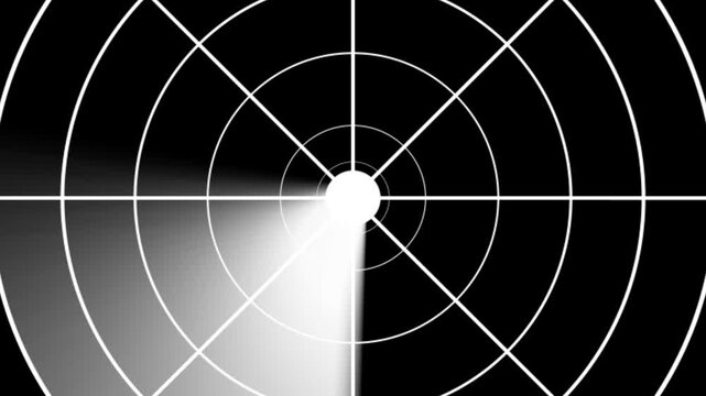 Radar Scanning loop. Radar screen animation .Signal transmitted sonar radar .Radar point to detect enemy position. world map radar screen animation. Radar Scanning loop. Rada icon animation.
