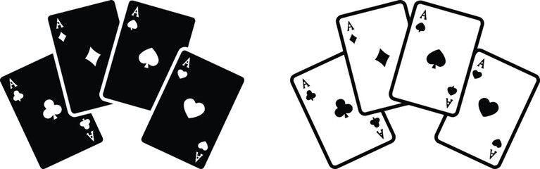 white, four, error, black, aces, with, failed, playing, call, title:, cards, style, color, pattern, visual, creative, stock, title, playing cards, ace cards, black cards, white cards, spades, diamonds