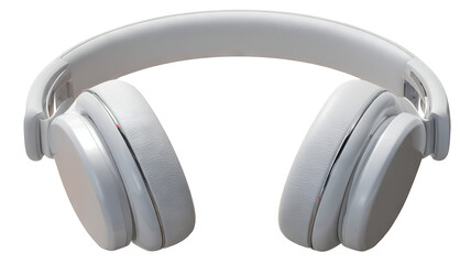 Over ear wireless headphones high resolution PNG isolated on transparent background realistic audio headset cutout for music design branding mockups and digital artwork