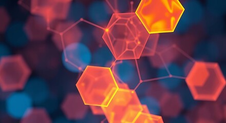 abstract background with colorful lights