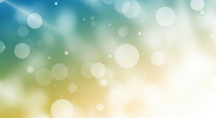 Fototapeta premium Bokeh Lights Soft Gradient Background Abstract