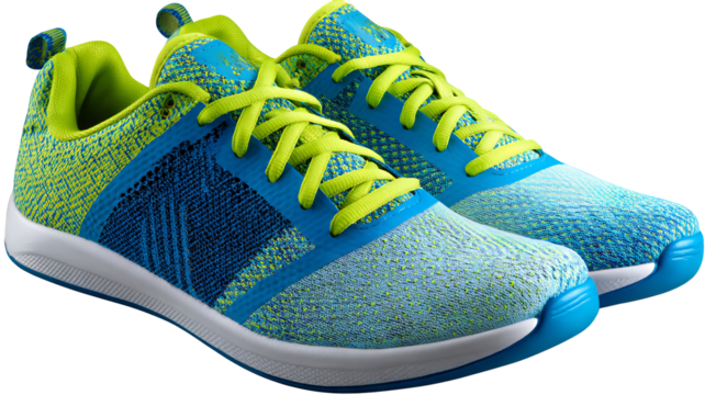 Beautiful athletic sports shoes isolated on white background high resolution PNG style transparent cutout ideal for ecommerce product mockups fitness branding and digital design projects - Powered by Adobe
