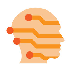 Digital Native Vector Flat Icon Design