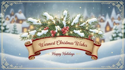 Celebrate the Miracle of Christmas - Traditional Religious Holiday Greeting Card - Wishing You a Season Filled with Faith, Hope, and Divine Love