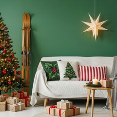 Cozy Christmas Living Room Decor