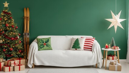 Cozy Christmas Living Room Decor