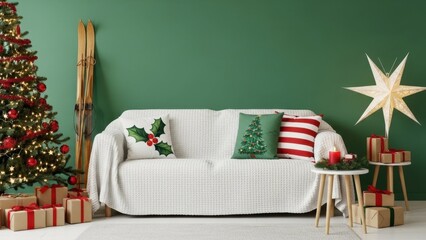 Cozy Christmas Living Room Decor