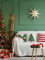 Cozy Christmas Living Room Decor