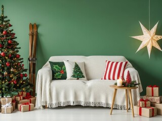 Cozy Christmas Living Room Decor