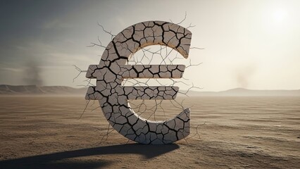 Tire tracks on the sand illustration design resembling an army symbol number font