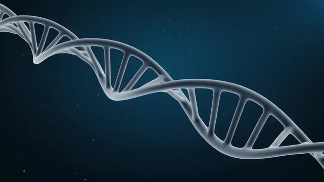 Stunning DNA Helix Illustration for Science and Genetics Concepts, Digital Art