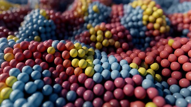 colorful beads background