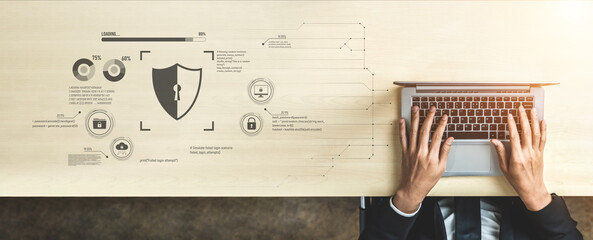 Cyber security protects against breaches, hacks, and network attacks using strong infrastructure...