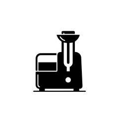 Premium Electric Juicer Machine Vector Illustration