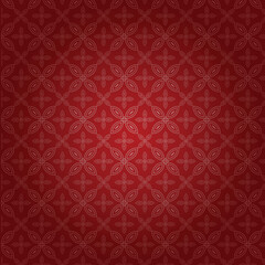 Elegant Batik Pattern Collection Premium Motifs Vector 