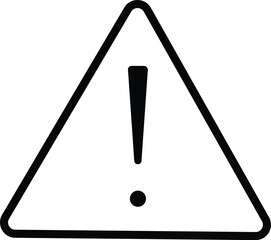 exclamation danger sign