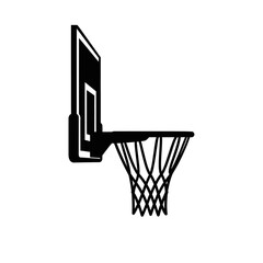 Basketball Hoop & Court Designs – Slam Dunk, Scoring & Game Illustrations Collection © Shahriar