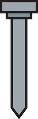 Tack and Nail Icon
