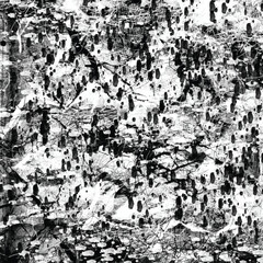 Black and white grungy abstract background. Grungy frame. Vector illustration
