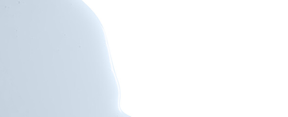 A cosmetic product for body care. Face serum or shower gel or liquid shampoo. Copy space