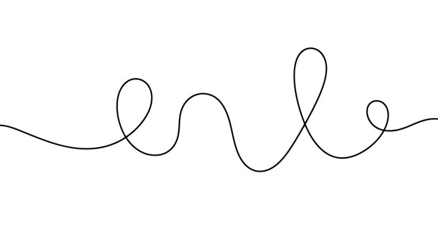 Continuous Drawing of Abstract Roller Coaster Track for Thrill Rides and Entertainment