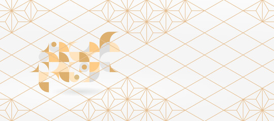 幾何学 抽象 サークル 鳥 葉 パターン 背景