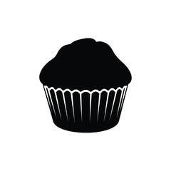 Cupcake Silhouette Symbol