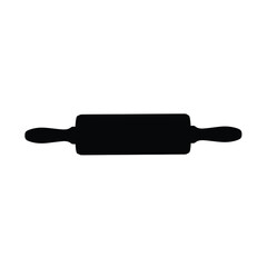 Rolling Pin Silhouette Icon