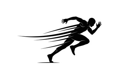 Dynamic Fitness Lifestyle Vector Illustration