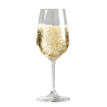 Elegant Tall Wine Glass Close-up with Red Wine - Sophisticated Drinkware Photography