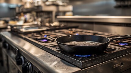 Chef prepares a tasty meat and vegetable meal over a hot fire on the grill for dinner preparation