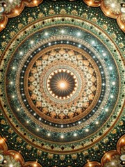 Obraz premium A breathtaking cosmic expanse unfurls across the sky, a kaleidoscope of vibrant hues and intricate patterns stretching as far as the eye can see