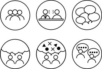 IT Support & communication / IT系アイコン要件定義