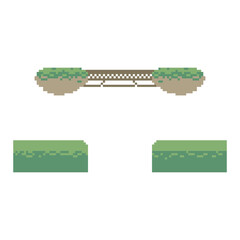 green land terrain pixel art