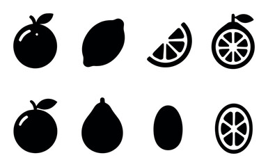 Citrus fruit and berry orange lemon © GiftBosx