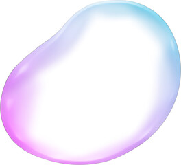 Bubble transparent high quality closed-up	
