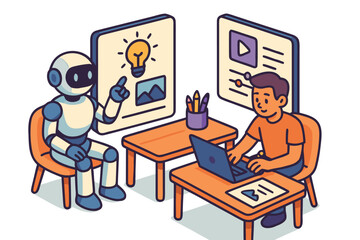 Human and Robot Collaboration in Corporate Office