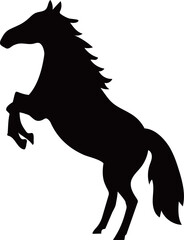 馬のシルエット