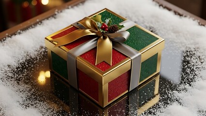 christmas tree with presents