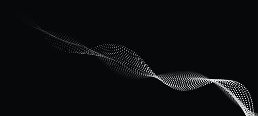 Professional Abstract Background with Flow Lines for Corporate Design