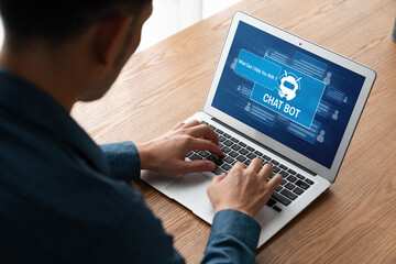 Chatbot software application for modish online business that automatically reply to customer questions