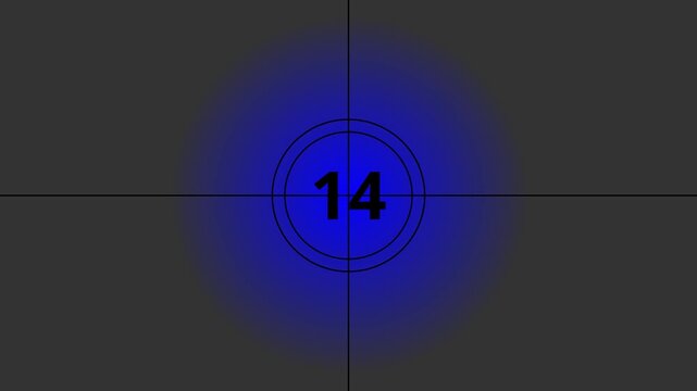 20 seconds countdown animation with transparent background, countdown timer from 20 seconds to 0 seconds, twenty seconds  countdown timer with alpha channel in 4k.	